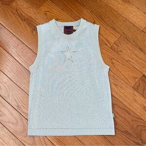 Heaven by MARC JACOBS Silver Star Tank Top